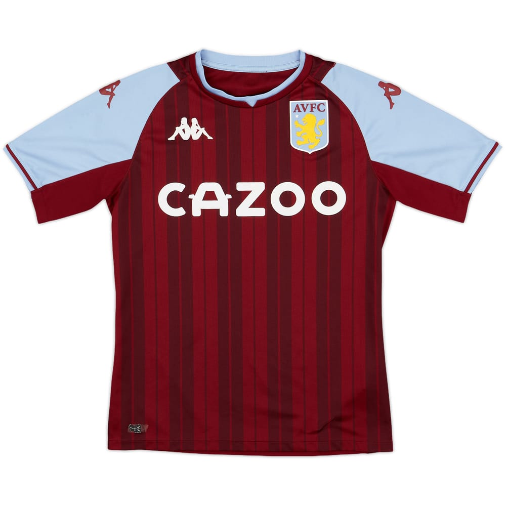 2021-22 Aston Villa Home Shirt - 7/10 - (L.Boys)