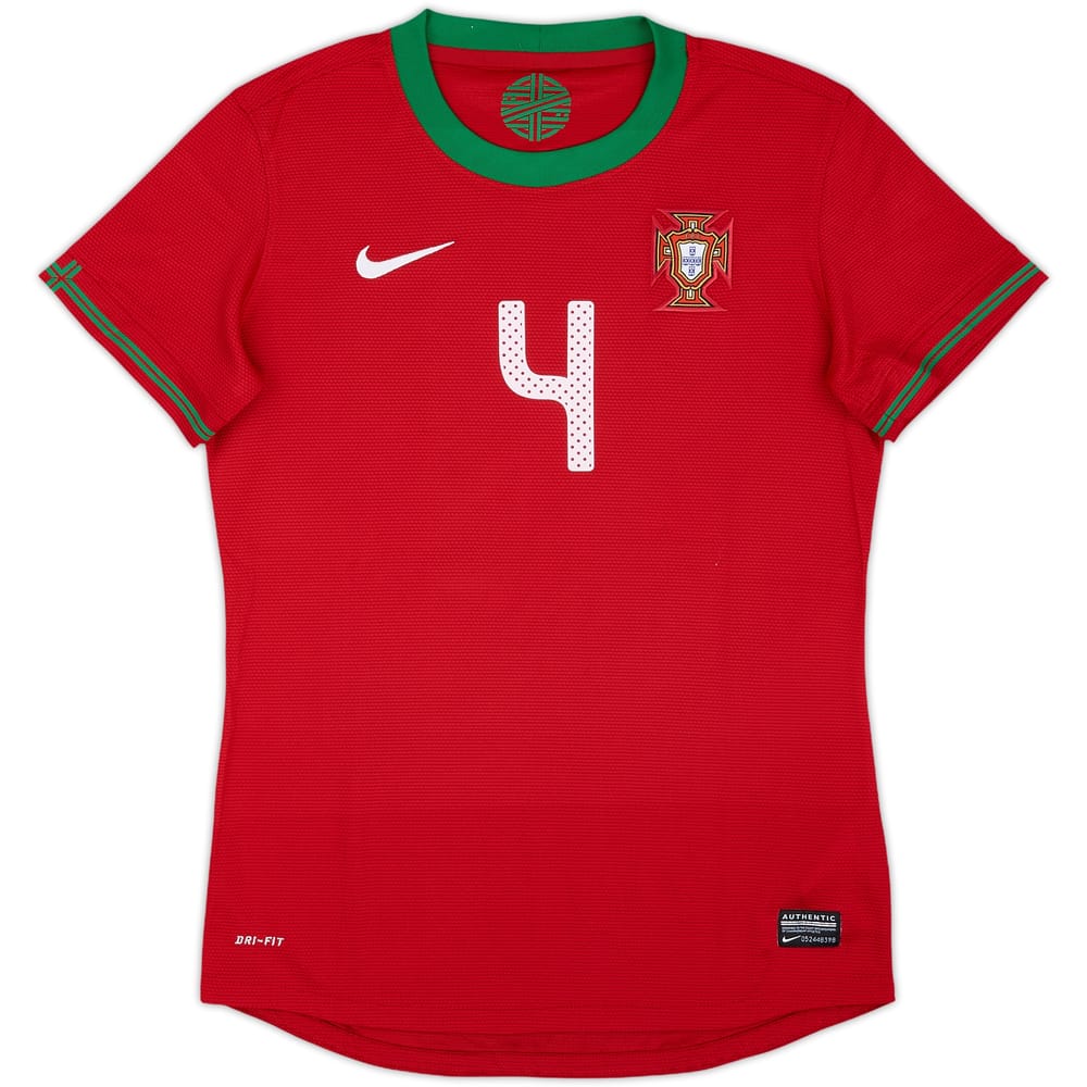 2012-13 Portugal Home Shirt #4 - 9/10 - (Women's S)