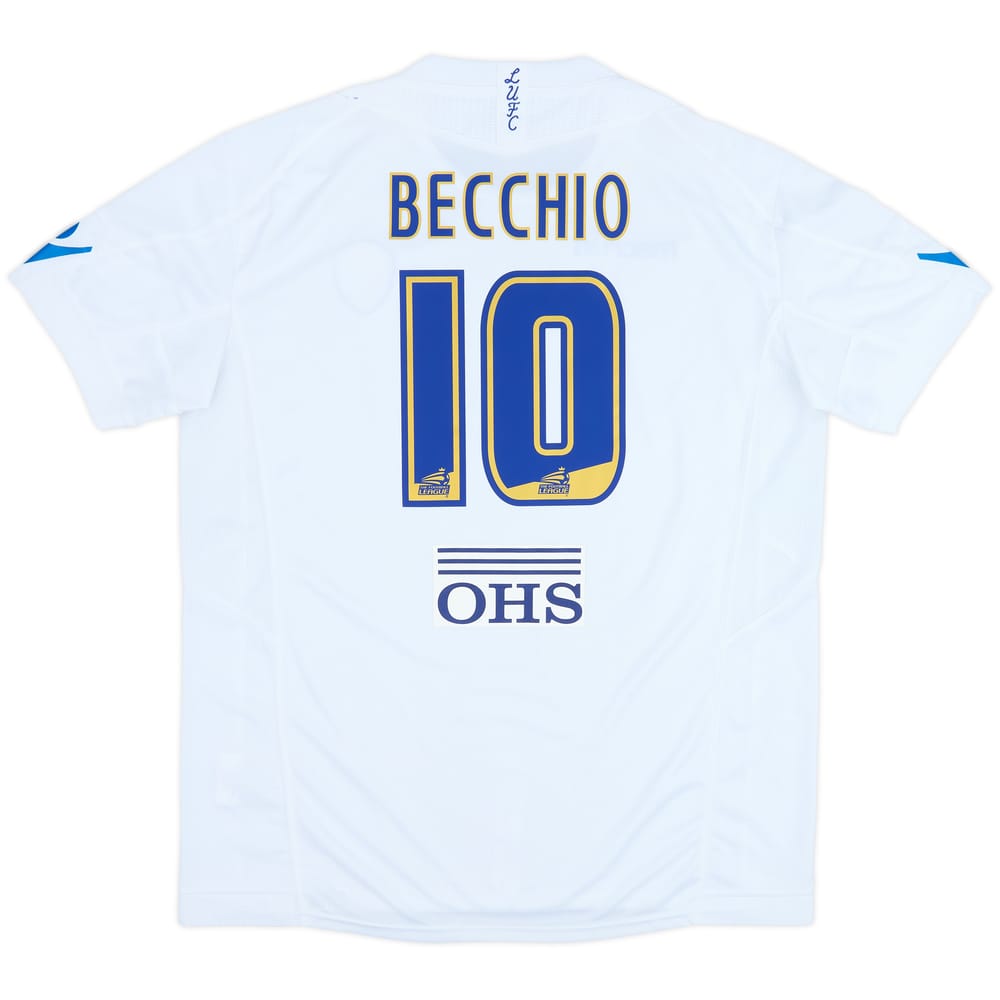 2010-11 Leeds United Home Shirt Becchio #10 - 6/10 - (XL)