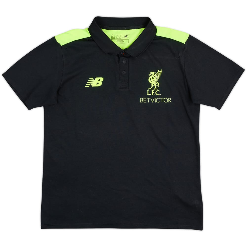 2016-17 Liverpool New Balance Polo Shirt - 8/10 - (S)