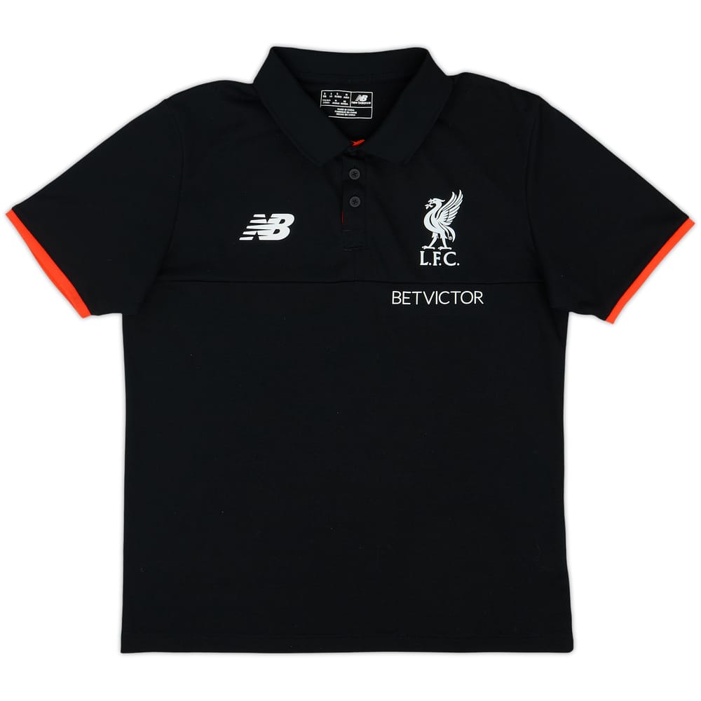 2016-17 Liverpool New Balance Polo Shirt - 8/10 - (S)