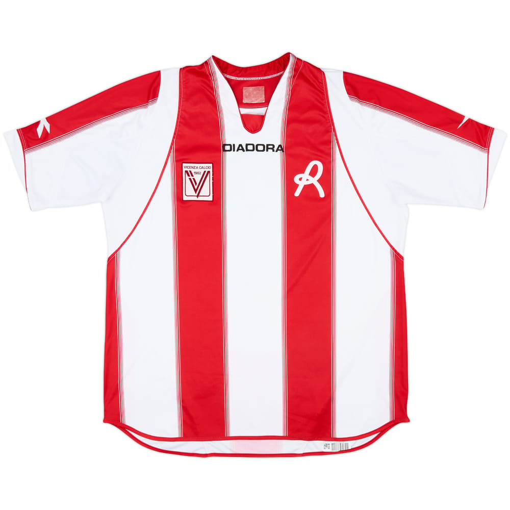 2007-08 Vicenza Home Shirt #3 - 8/10 - (L)