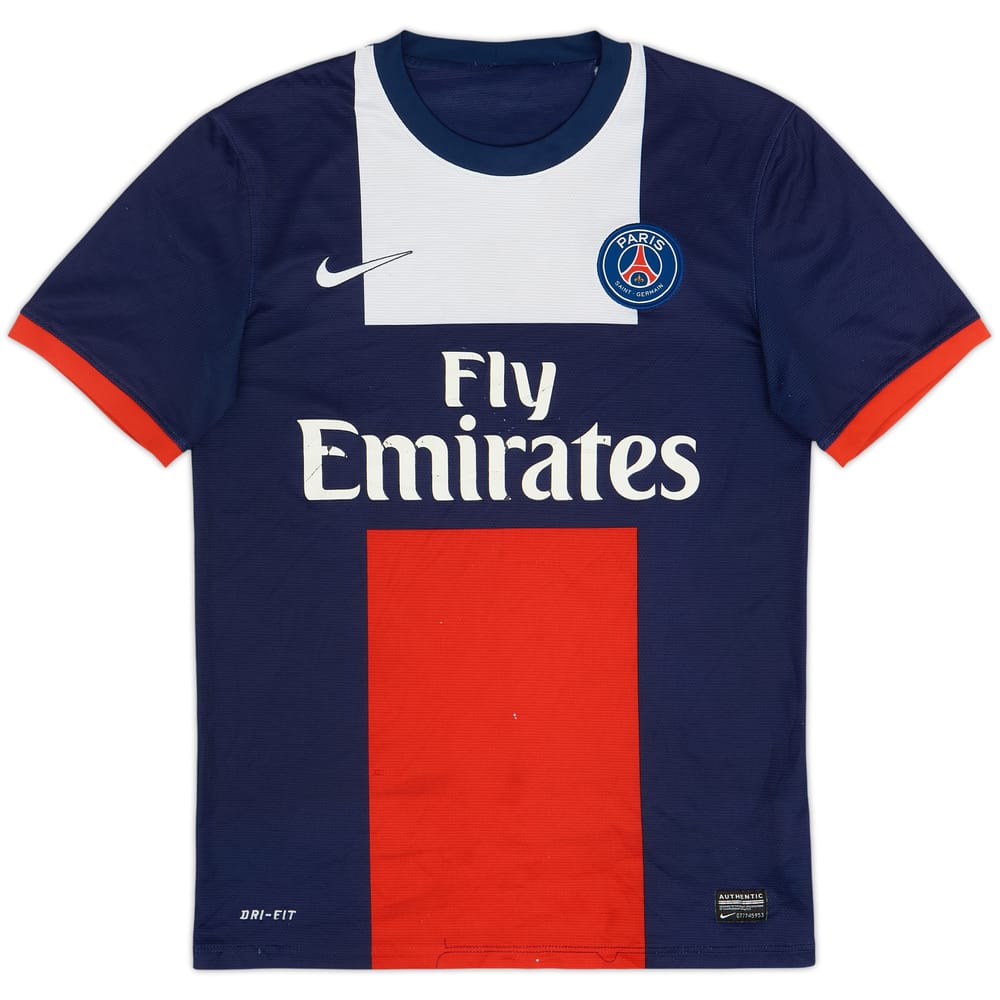 2013-14 Paris Saint-Germain Home Shirt - 4/10 - (S)