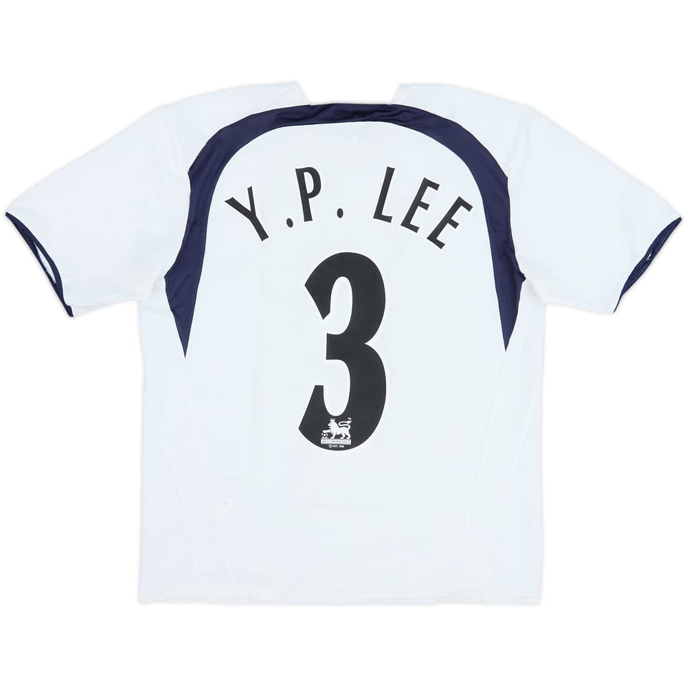 2006-07 Tottenham Home Shirt Y.P. Lee #3 - 8/10 - (14-15 Years)