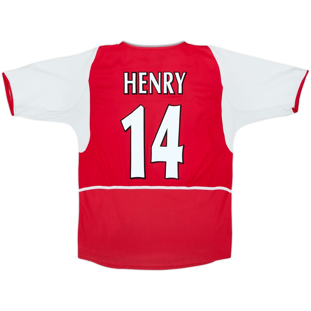 2002-04 Arsenal Home Shirt Bergkamp #10 - 5/10 - (M)