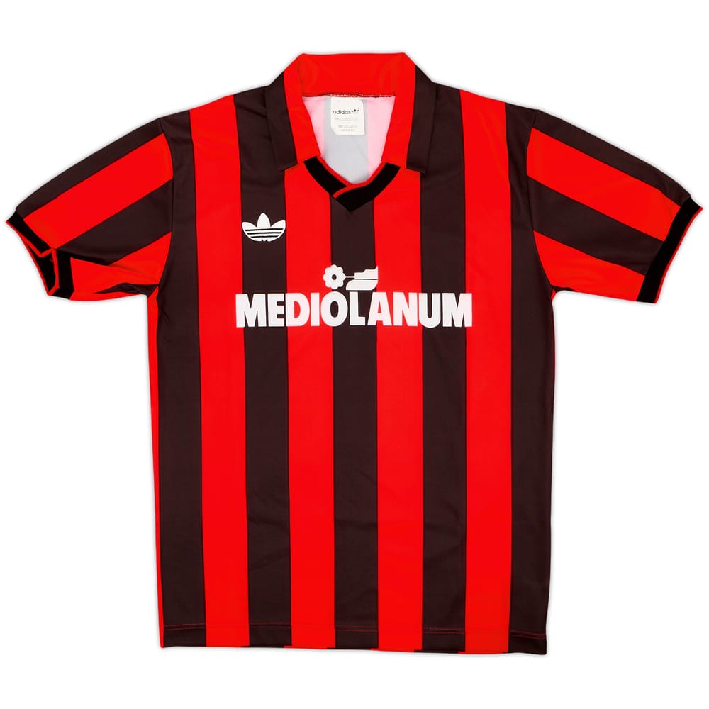 1990-91 AC Milan Basic Home Shirt - 9/10 - (S)