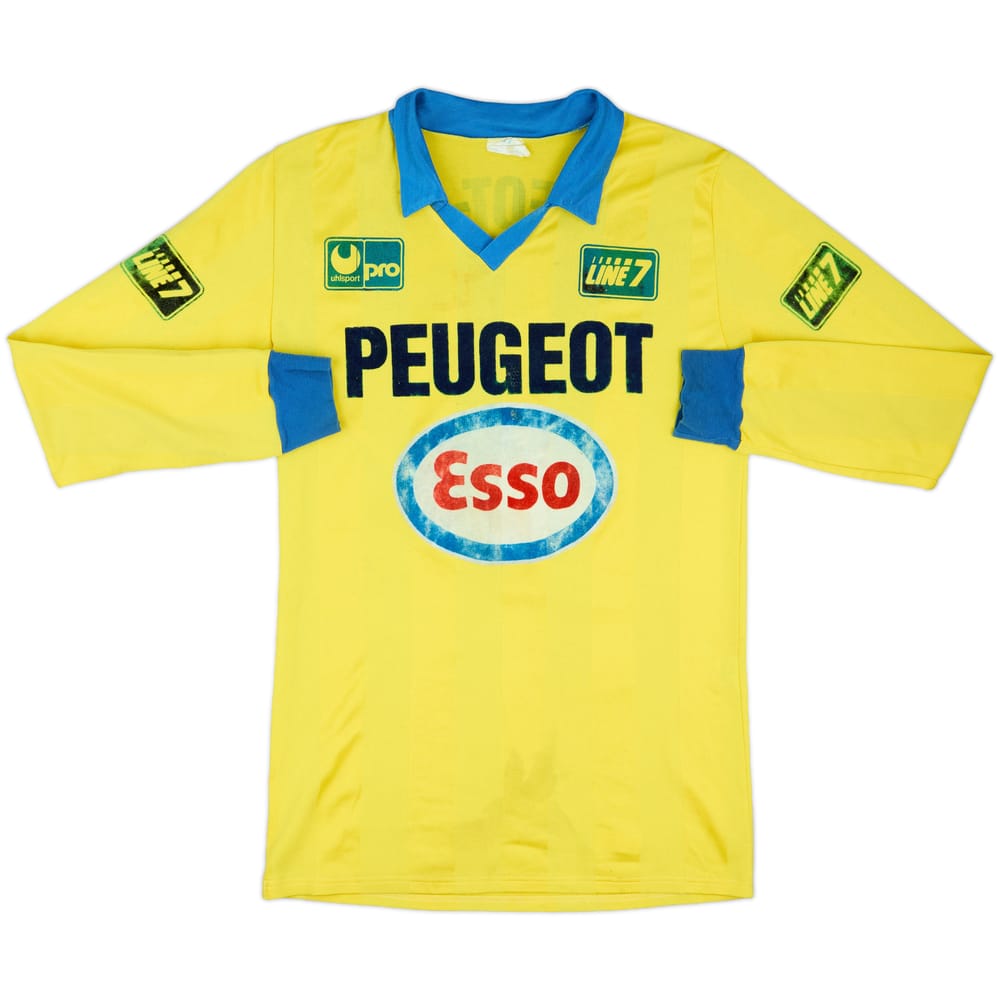 1988-89 Sochaux Match Issue Home L/S Shirt #12