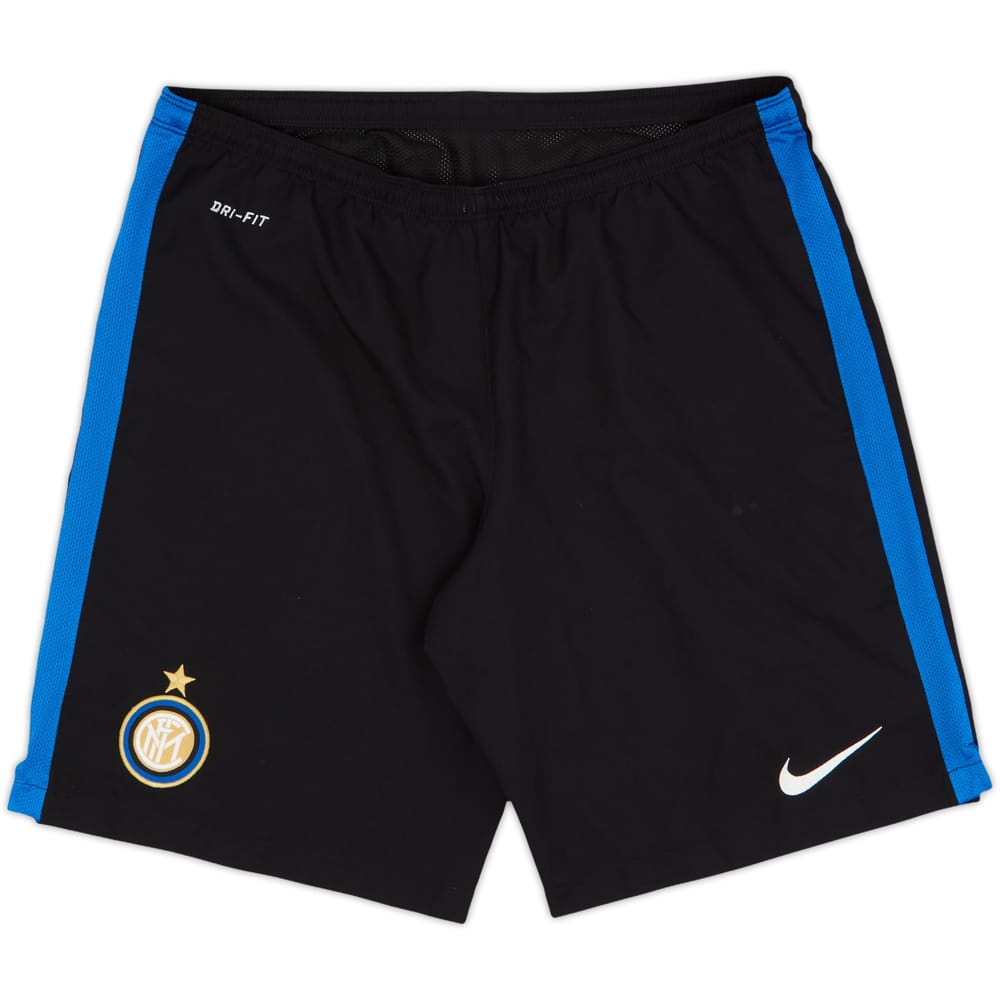 2014-15 Inter Milan Home Shorts - 8/10 - (M)