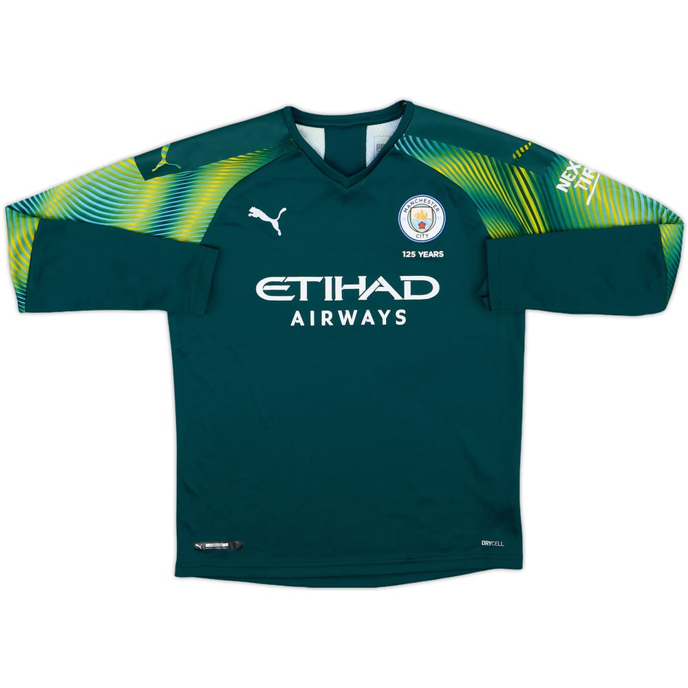 2019-20 Manchester City GK Shirt - 8/10 - (M.Boys)