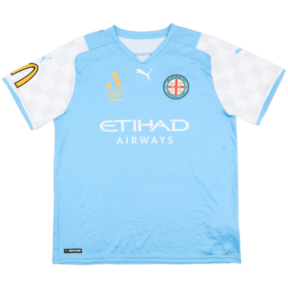 2021-22 Melbourne City Home Shirt - 10/10 - (L)