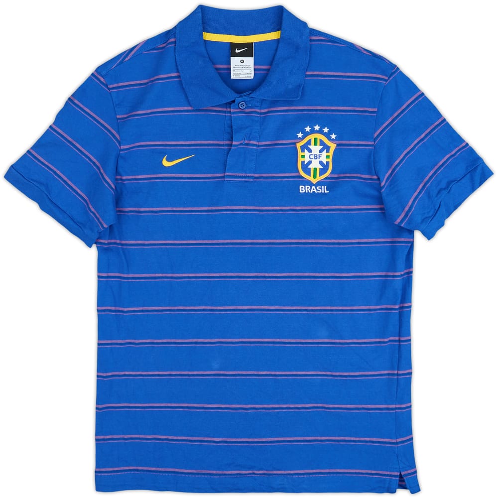 2010-12 Brazil Nike Polo Shirt - 5/10 - (M)