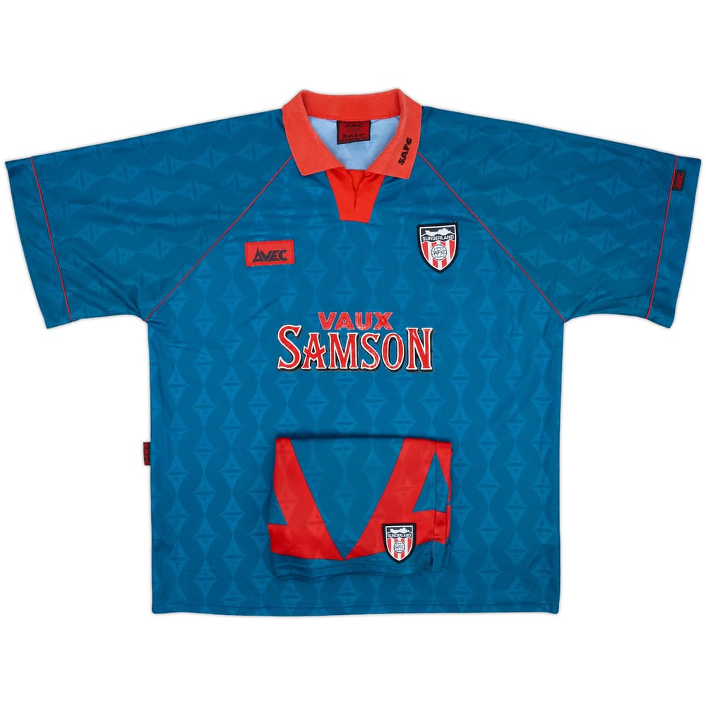 1994-95 Sunderland Away Shirt & Shorts - 8/10 - (XL)