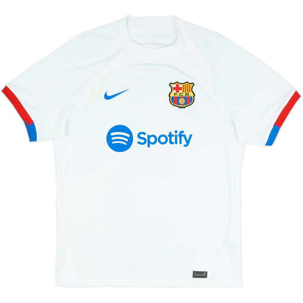 2023-24 Barcelona Away Shirt - 8/10 - (L)