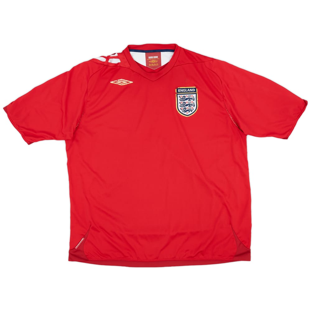 2006-08 England Away Shirt - 5/10 - (XXL)