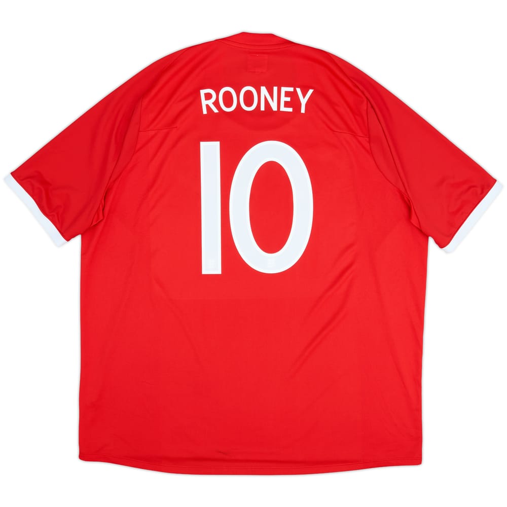 2010-11 England Away Shirt Rooney #10 - 8/10 - (3XL)