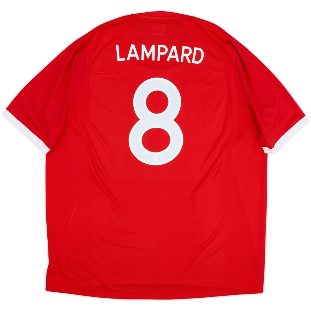 2010-11 England 'South Africa' Away Shirt Lampard #8 - 8/10 - (3XL)