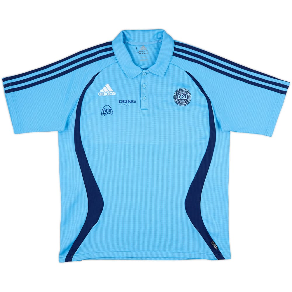 2005-06 Denmark adidas Polo Shirt - 6/10 - (L/XL)