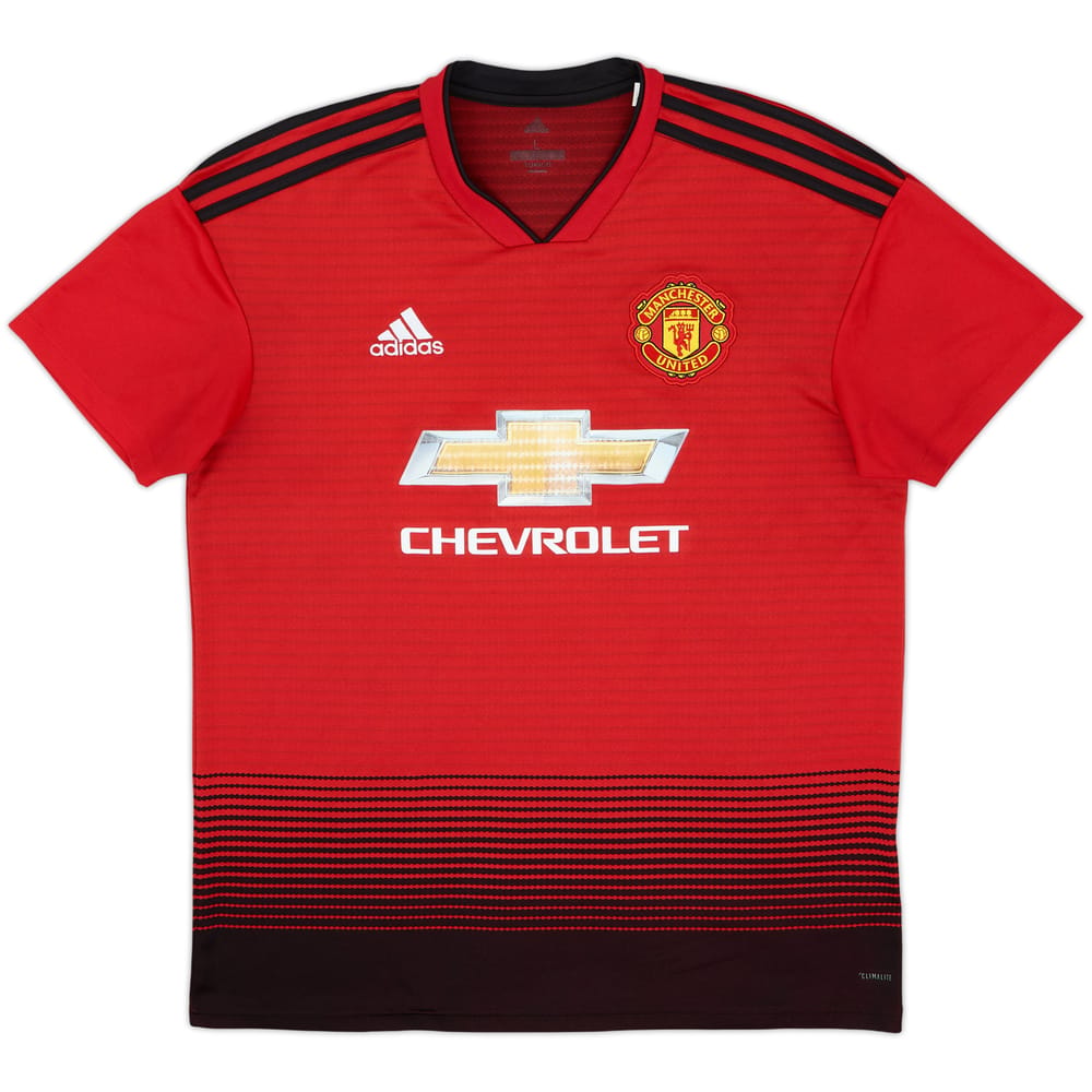 2018-19 Manchester United Home Shirt - 5/10 - (L)