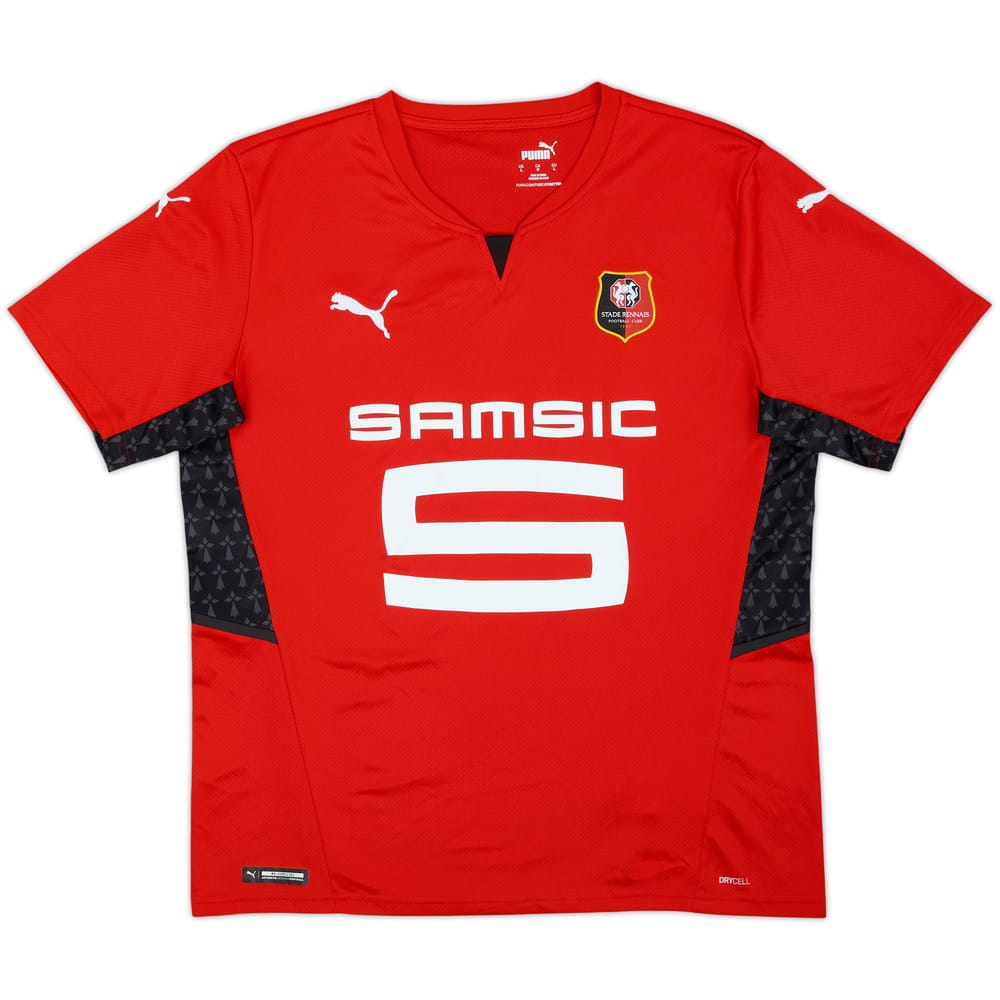 2021-22 Stade Rennais Home Shirt - 10/10 - (L)
