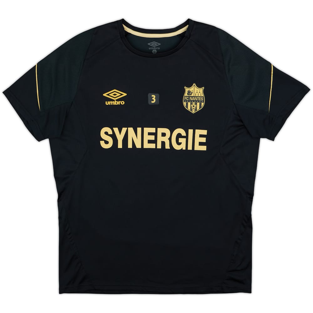 2016-17 Nantes Player Issue Umbro Training Shirt #3 (Diego Carlos) - 8/10 - (L)