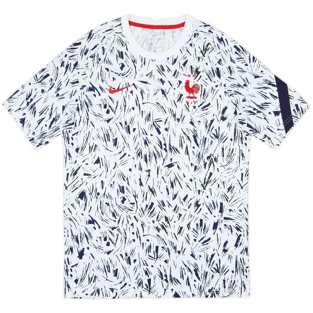 2020-21 France Nike Training Shirt - 8/10 - (M)