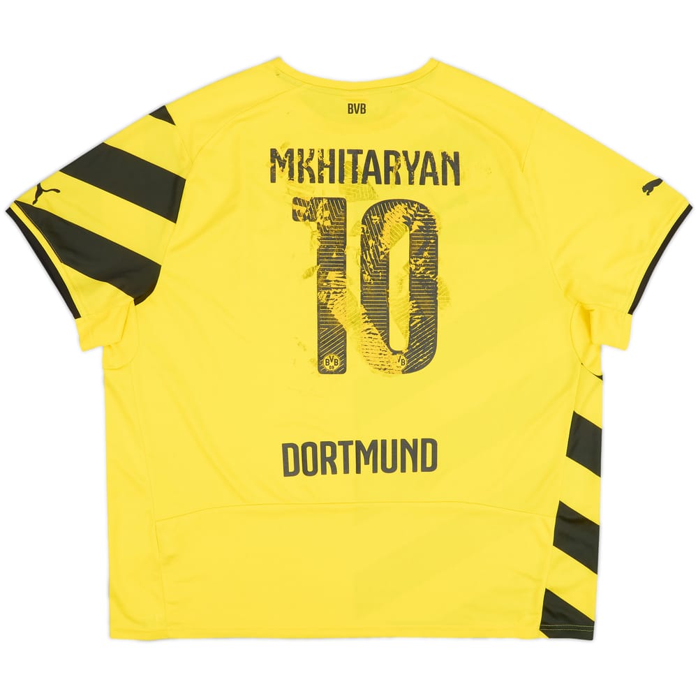 2014-15 Borussia Dortmund Home Shirt Mkhitaryan #10 - 3/10 - (4XL)
