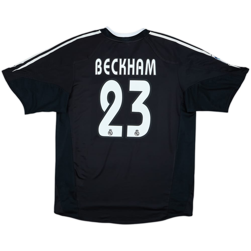 2004-05 Real Madrid Away Shirt Beckham #23 - 10/10 - (M)