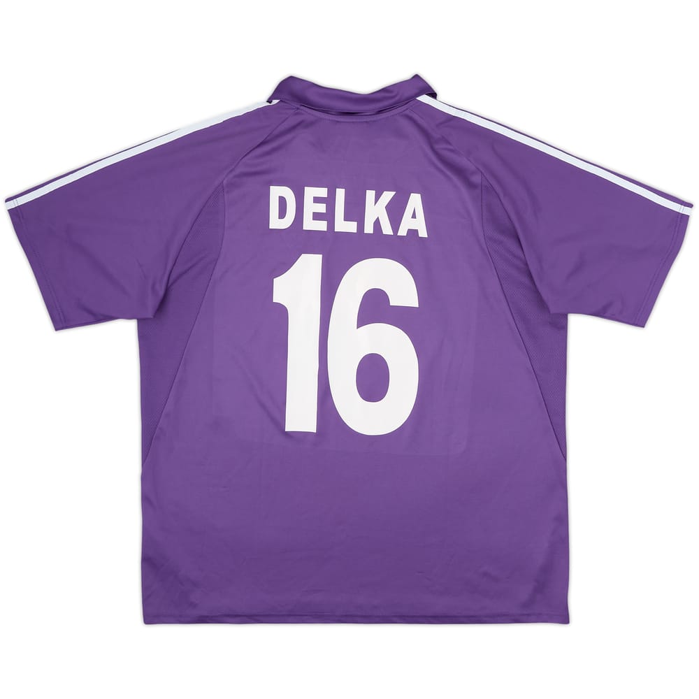 2003-04 Fiorentina Home Shirt Delka #16 - 8/10 - (M)