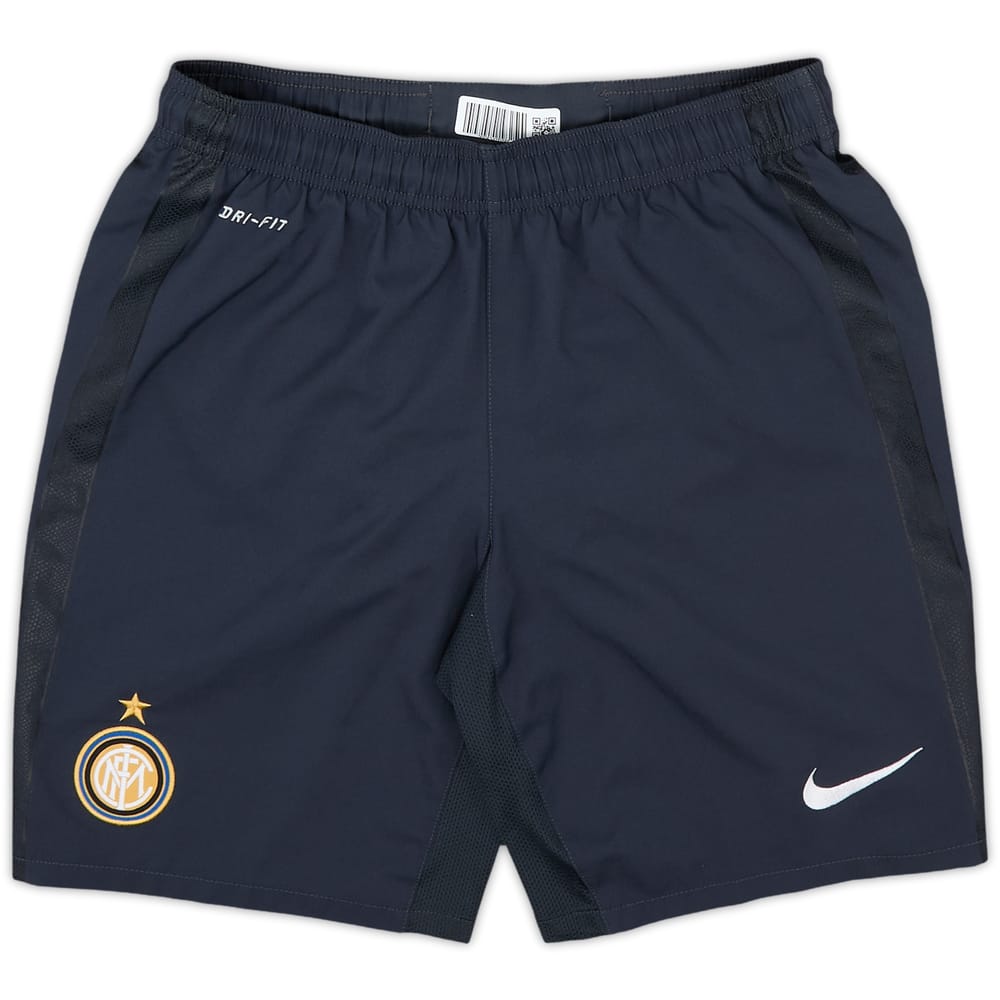 2013-14 Inter Milan Nike Training Shorts - 8/10 - (S)