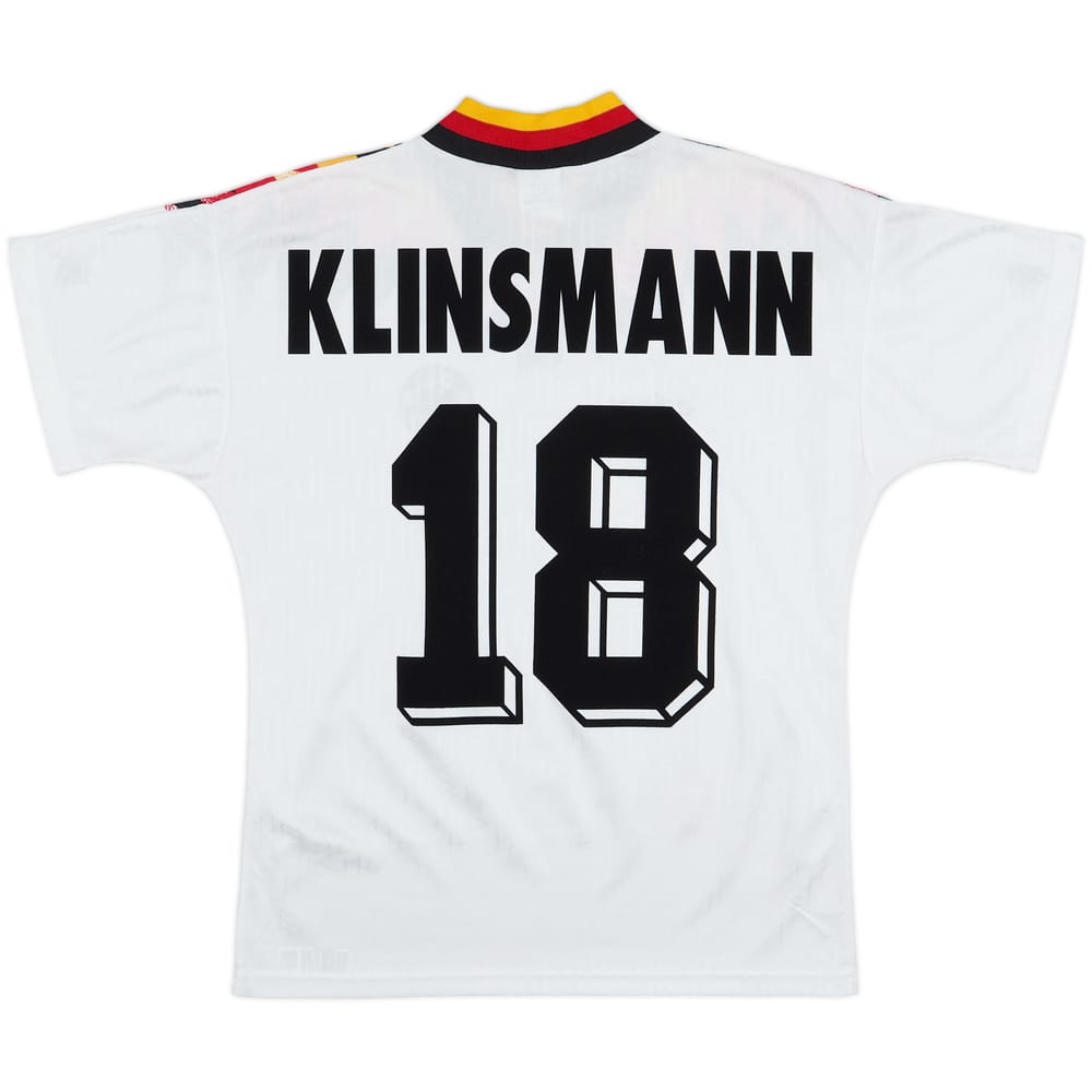 1994-96 Germany Home Shirt Klinsmann #18 - 10/10 - (XS)