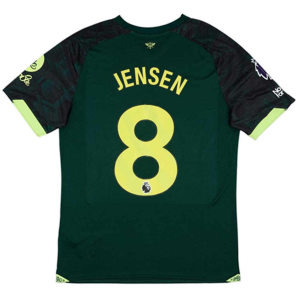 2024-25 Brentford Match Issue Third Shirt Jensen #8