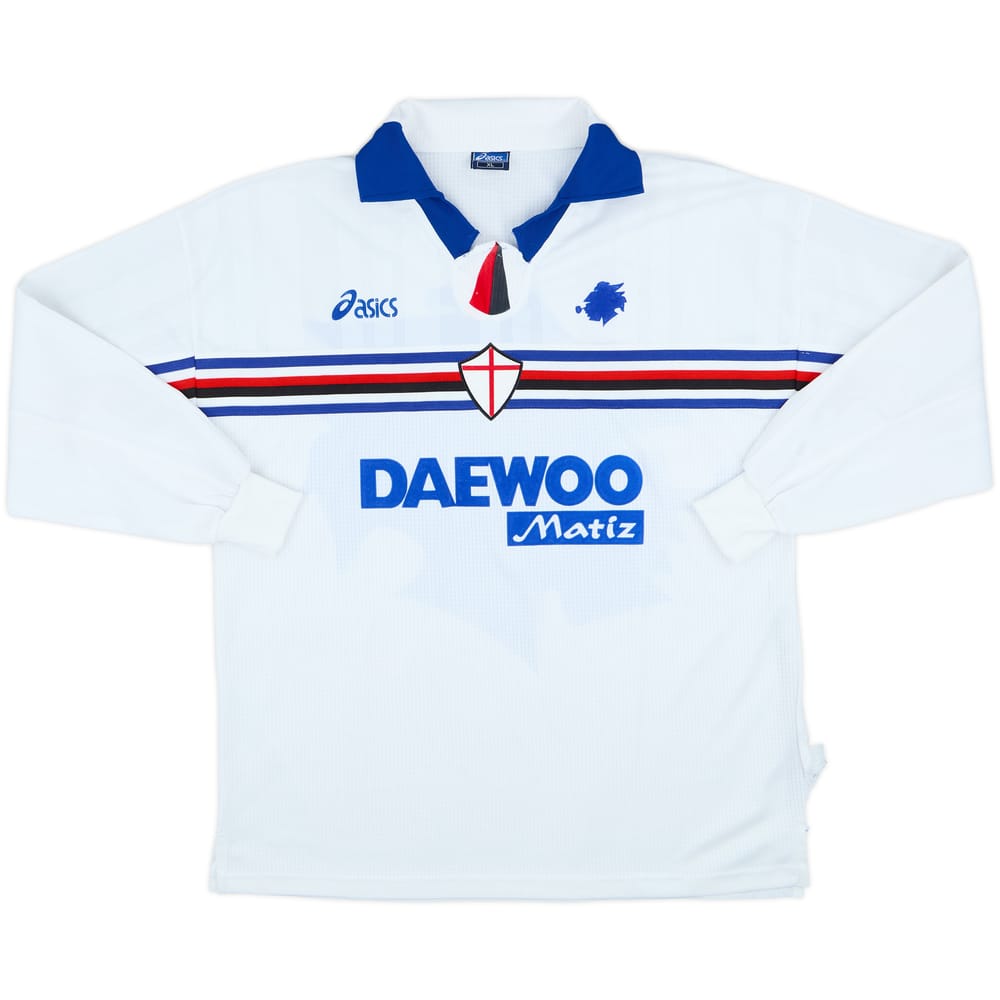 1998-99 Sampdoria Away L/S Shirt - 6/10 - (XL)