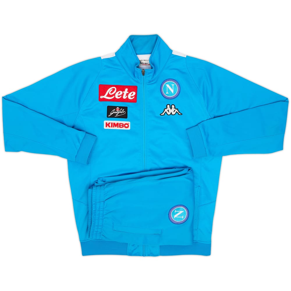 2016-17 Napoli Kappa Tracksuit - 6/10 - (M)