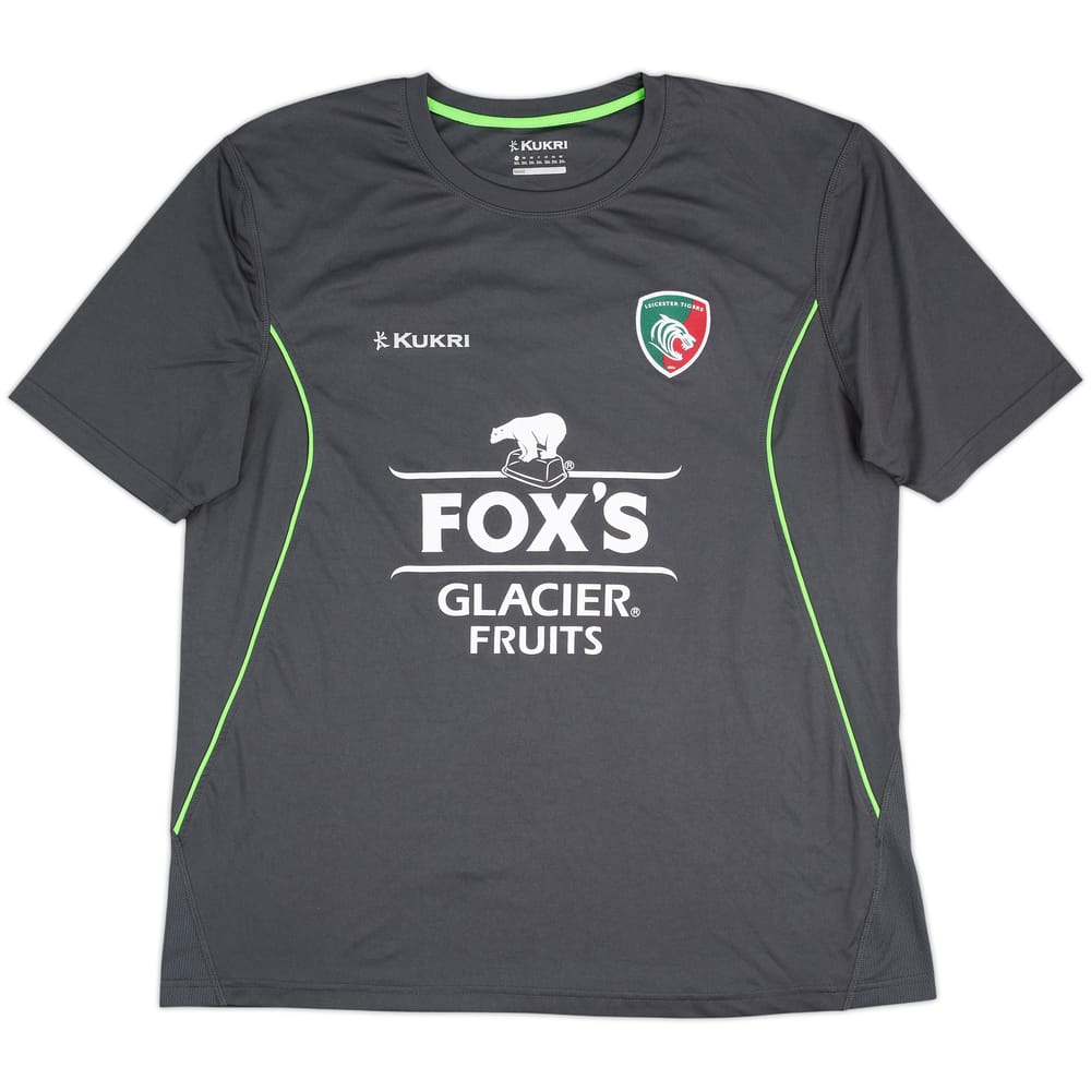 2017-18 Leicester Tigers Rugby Kukri Training Jersey - 9/10 - (3XL)