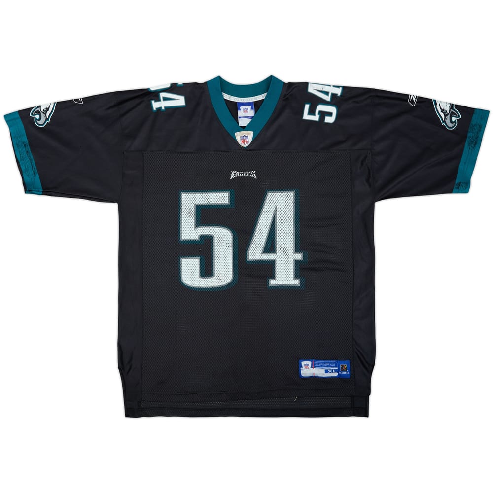 2005-06 Philadelphia Eagles Trotter #54 Reebok On Field Alternate Jersey - 3/10 - (XL)