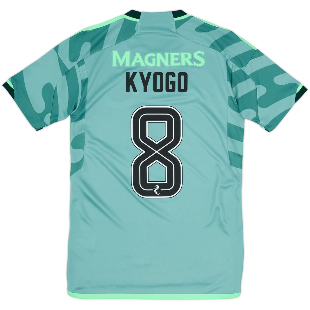 2023-24 Celtic Third Shirt Kyogo #8 - 9/10 - (XS)