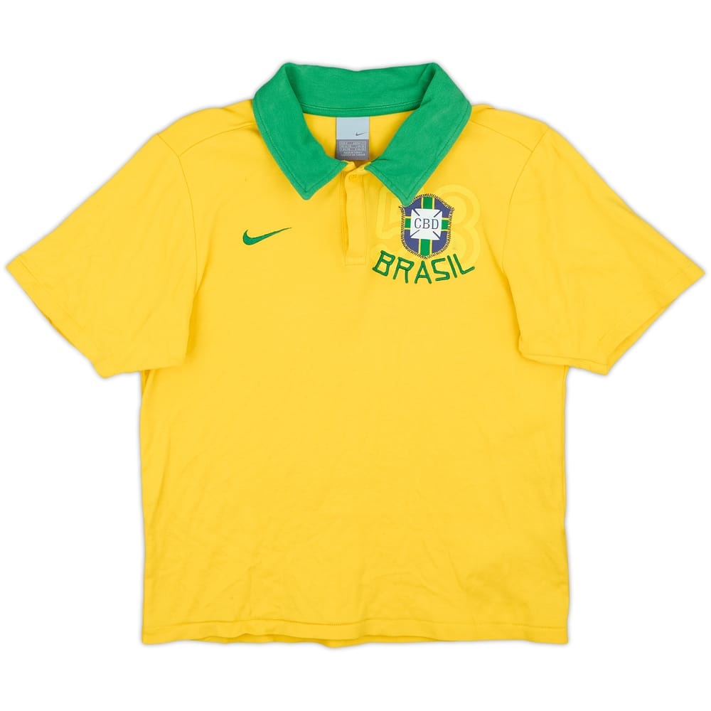 2005-06 Brazil Nike Polo Shirt - 7/10 - (S)