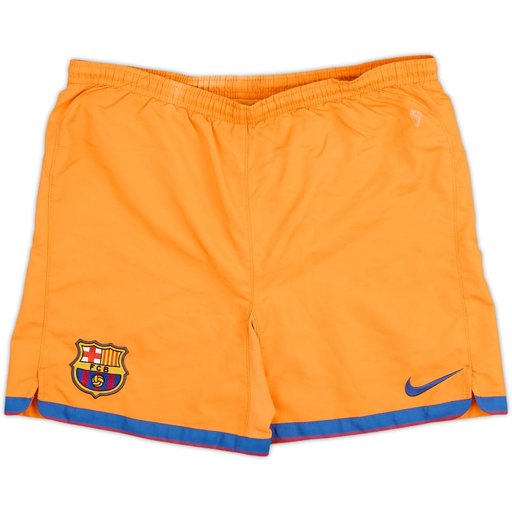 2006-07 Barcelona Away Shorts - 5/10 - (11-12 Years)