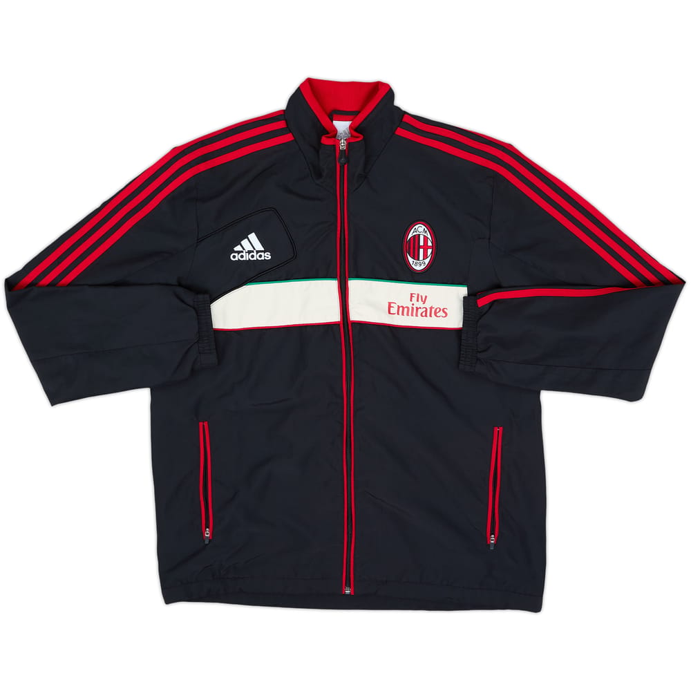 2012-13 AC Milan adidas Track Jacket - 7/10 - (L)