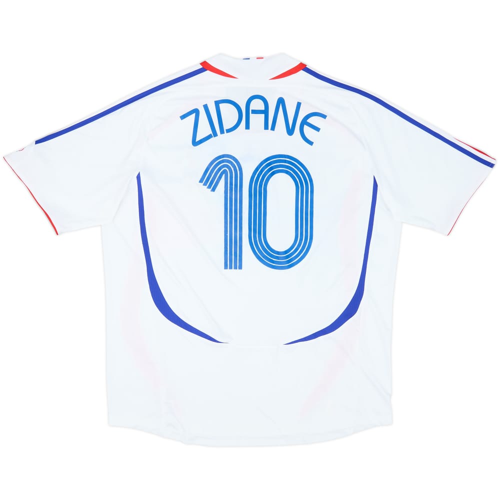 2006 France Away Shirt Zidane #10 - 5/10 - (XXL)