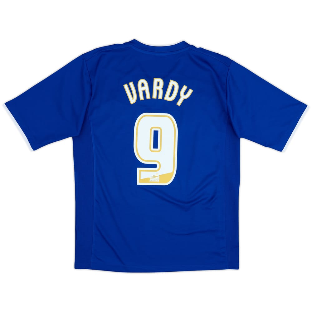 2012-13 Leicester Home Shirt Vardy #9 - 6/10 - (L)