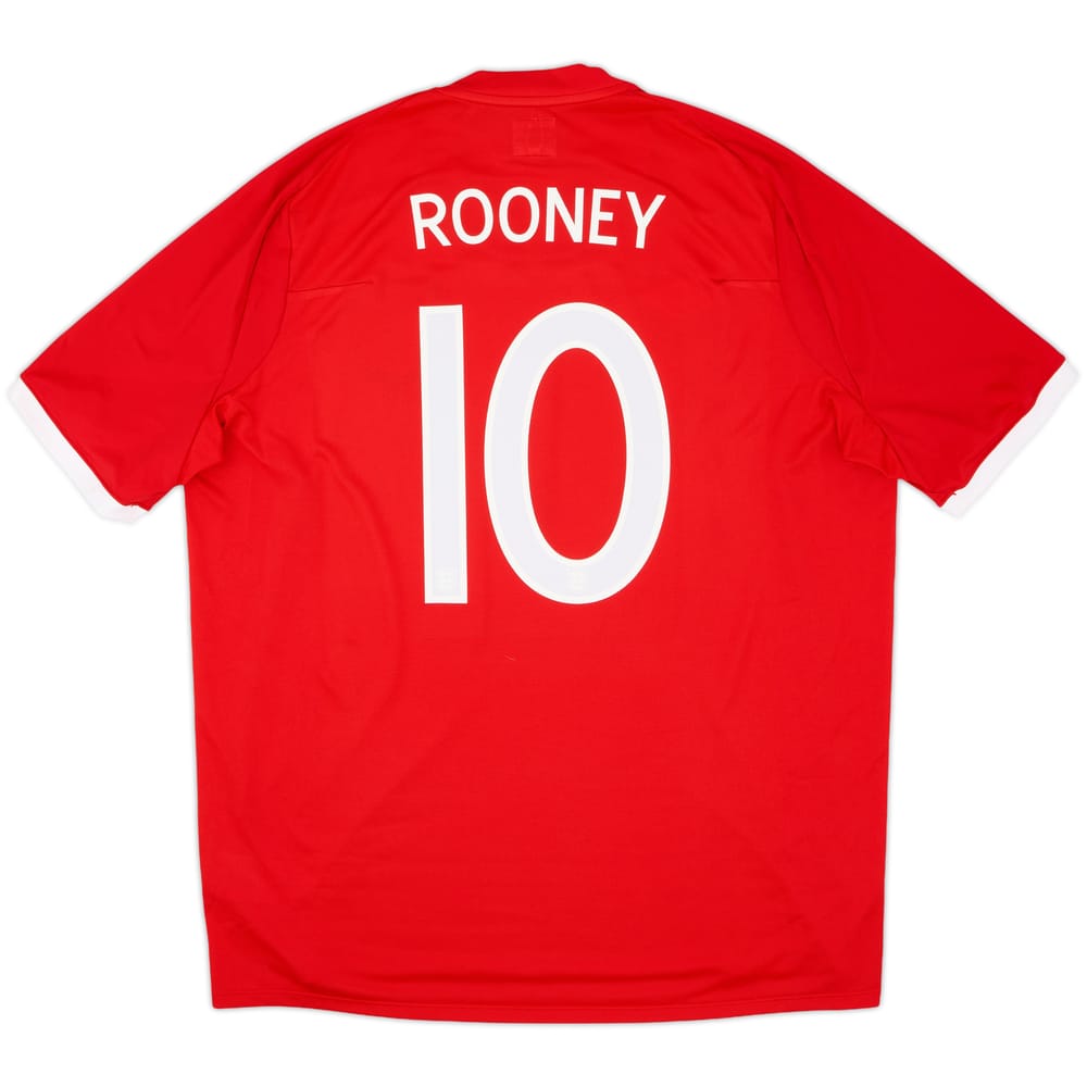 2010-11 England Away Shirt Rooney #10 (XXL)