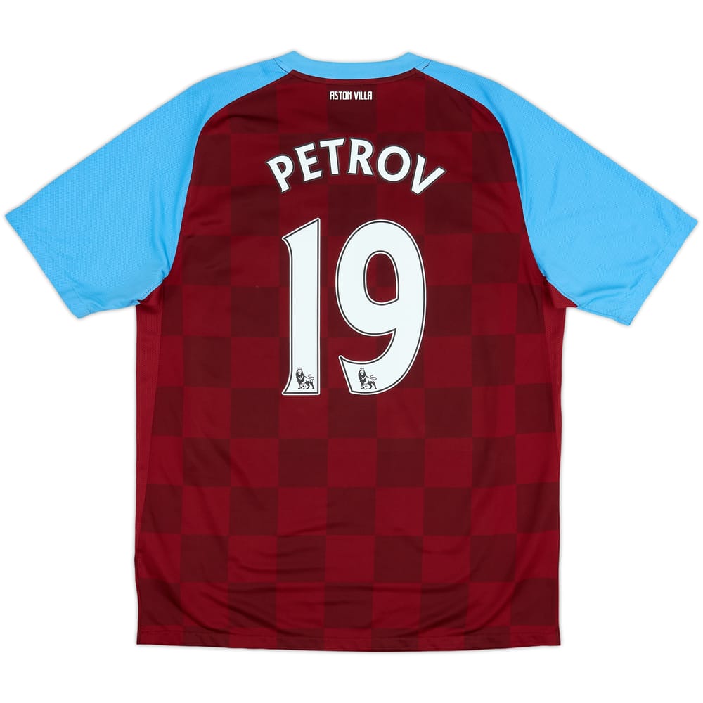 2011-12 Aston Villa Home Shirt Petrov #19 - 10/10 - (L)