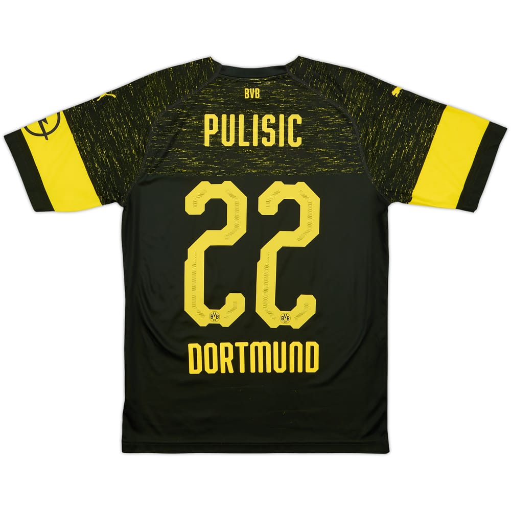 2018-19 Borussia Dortmund Away Shirt Pulisic #22 - 6/10 - (S)