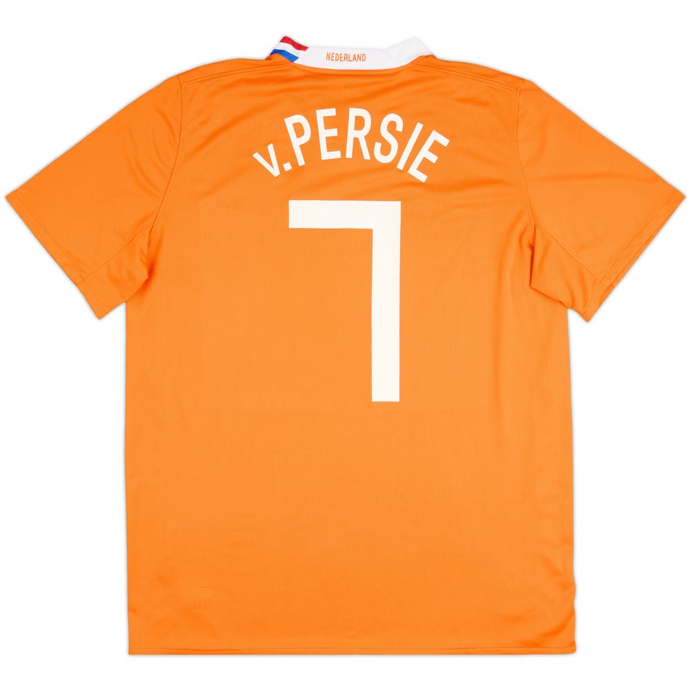 2008-10 Netherlands Home Shirt v.Persie #7 - 7/10 - (XL)