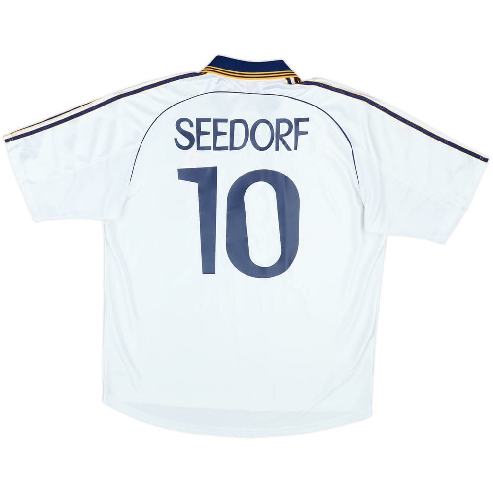 1998-00 Real Madrid Home Shirt Seedorf #10 - 8/10 - (XXL)