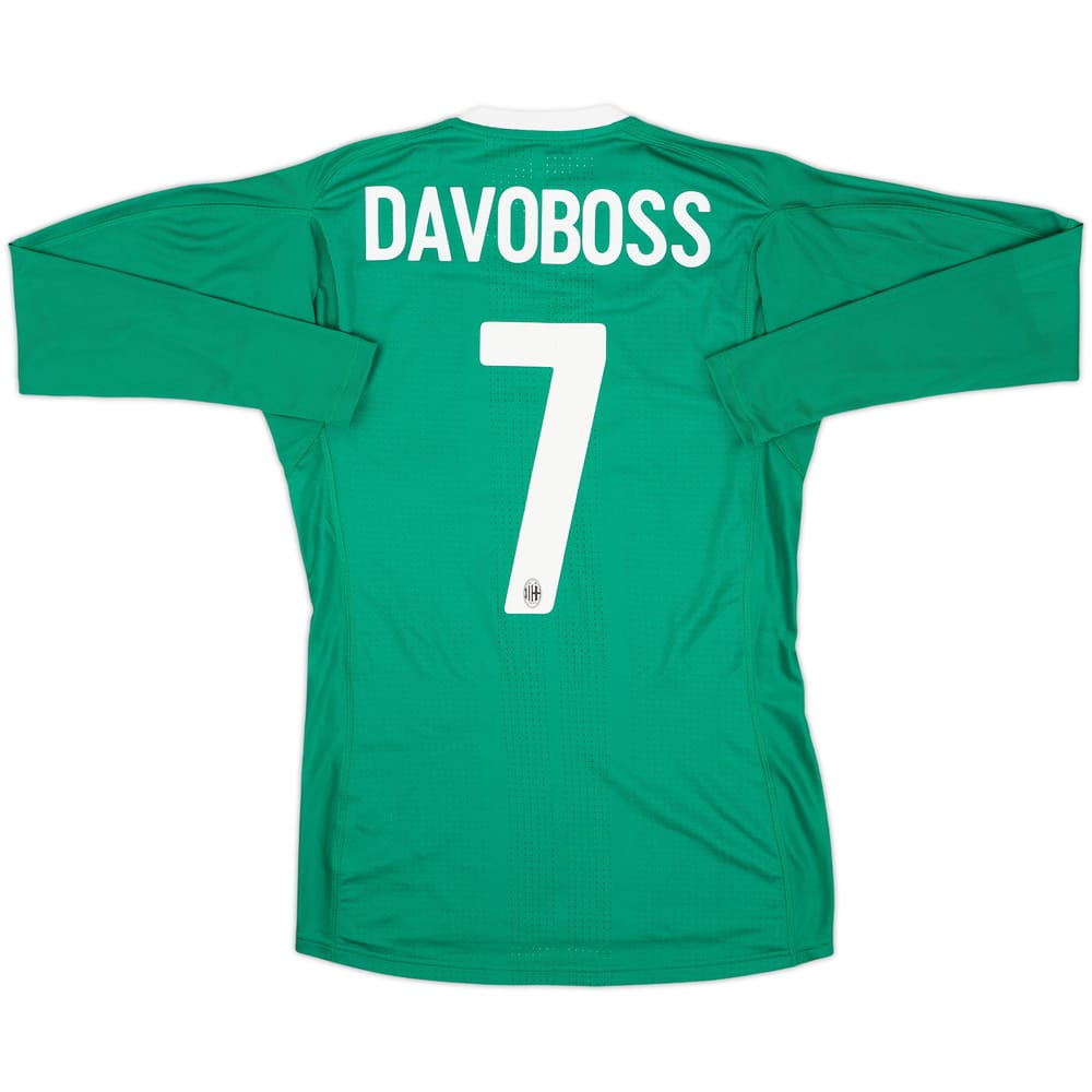 2017-18 AC Milan Player Issue GK Shirt Davoboss #7 - 7/10 - (S)