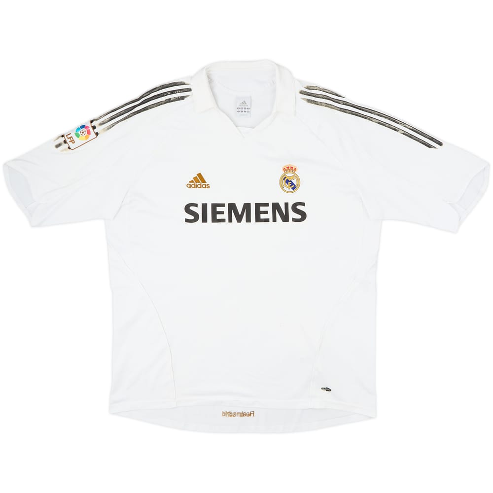 2005-06 Real Madrid Home Shirt - 4/10 - (XXL)