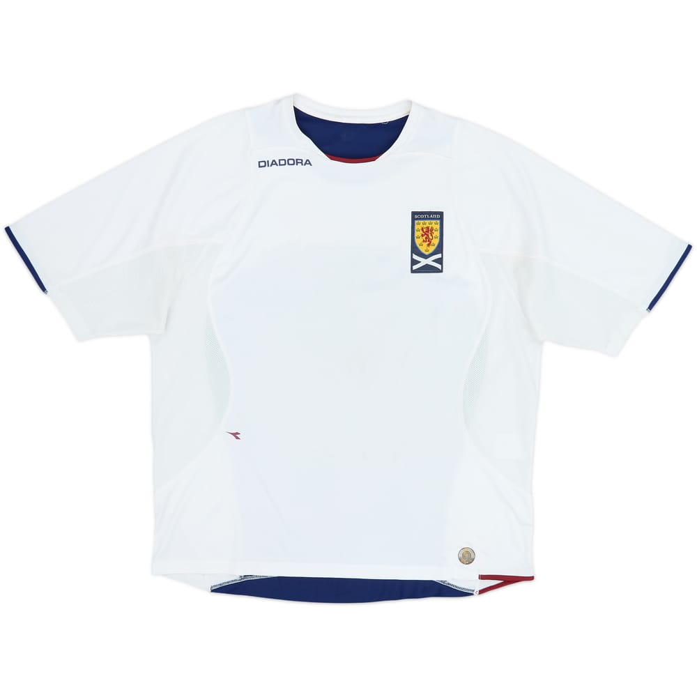 2008-09 Scotland Diadora Training Shirt - 6/10 - (XL)