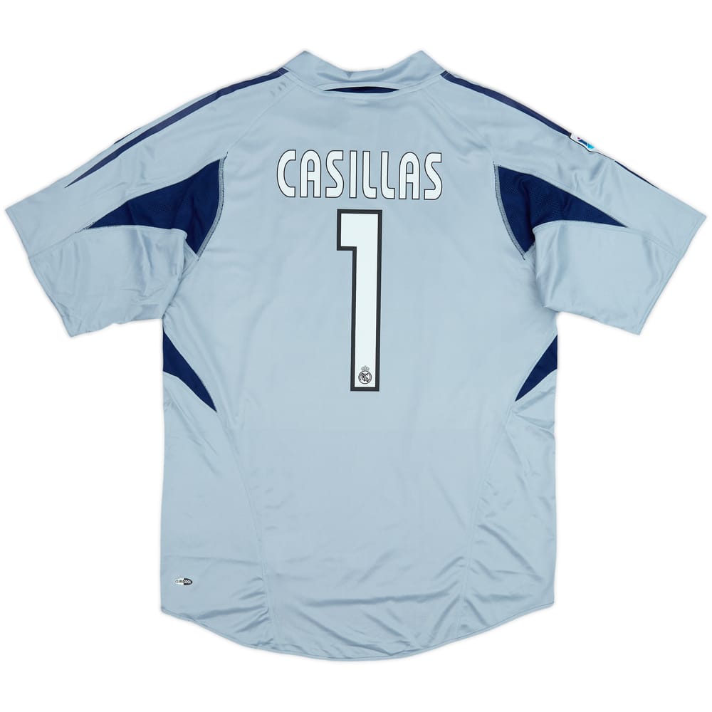 2004-05 Real Madrid GK S/S Shirt Casillas #1 (M)